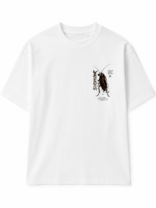 MOSO Cockroach Graphic T-Shirt – Regular Fit