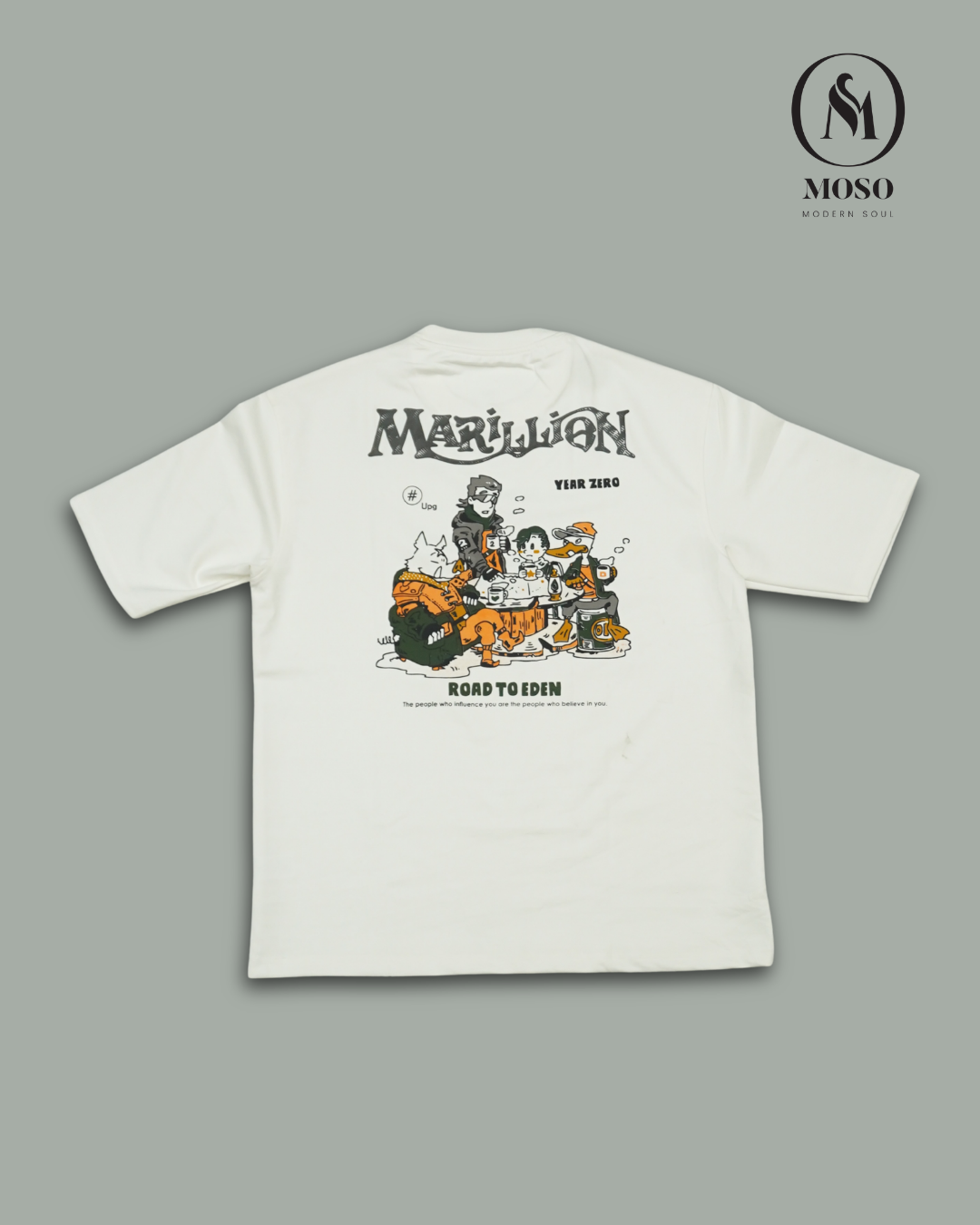 MOSO Road To Eden Premium Oversized Tee
