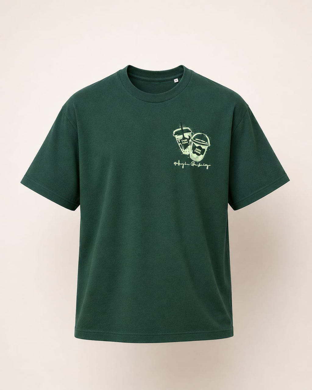 Premium Forest Green T-Shirt for Men | MOSO